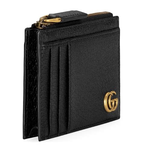 gucci card holder mens|gucci gg marmont card holder.